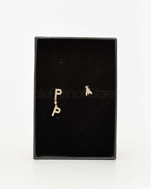 Patrizia Pepe ORECCHINI/EARRINGS Gold/Crystal