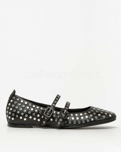 Halmanera Black Ballerina with Studs  DODO 54 BARON NERO