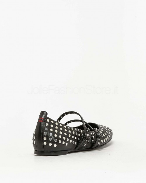 Halmanera Black Ballerina with Studs  DODO 54 BARON NERO