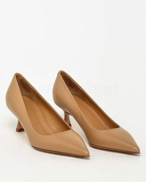 Sergio Levantesi Low Heel Pumps Hazelnut  ELLE CALF NOCCIOLA