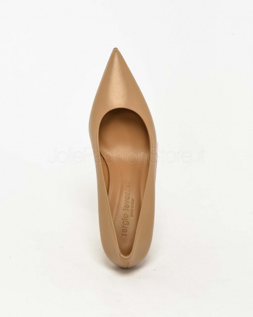 Sergio Levantesi Low Heel Pumps Hazelnut  ELLE CALF NOCCIOLA