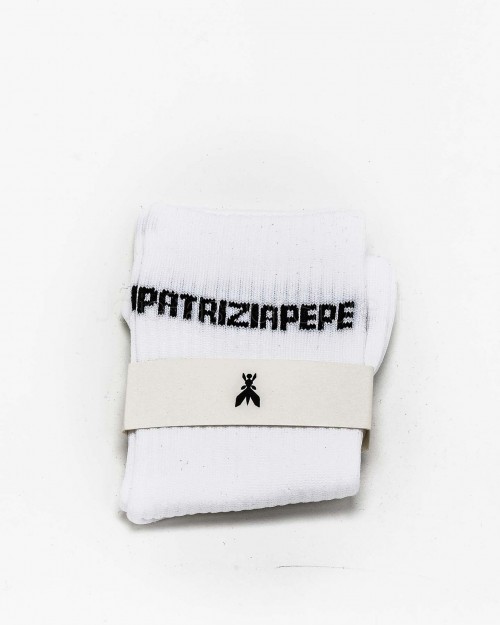 Patrizia Pepe Calzino Spugna Bianco  8F0062 K062 W101