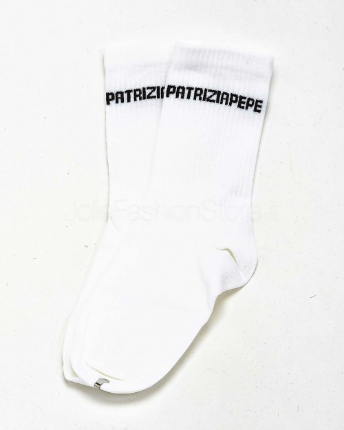 Patrizia Pepe White Sponge Sock  8F0062 K062 W101