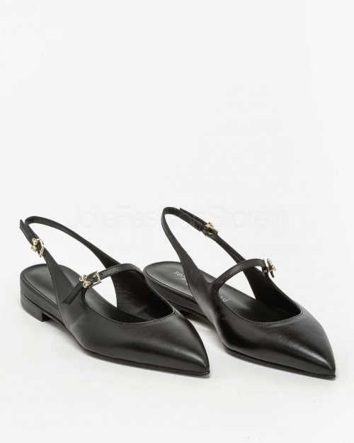 Sergio Levantesi Ballerina Slingback Nero