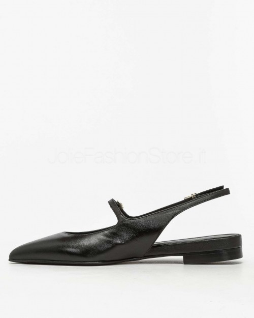 Sergio Levantesi Ballerina Slingback Nero  FEDE VIRGO NERO