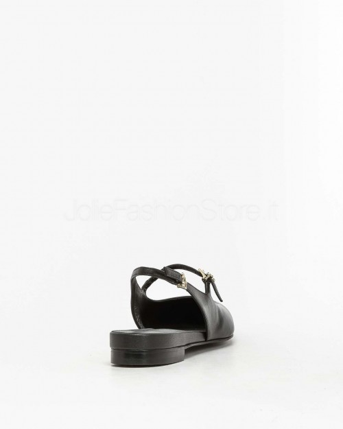 Sergio Levantesi Ballerina Slingback Nero  FEDE VIRGO NERO