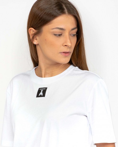 Patrizia Pepe T-Shirt Basic Bianco ottico  8M1612 J089 W103