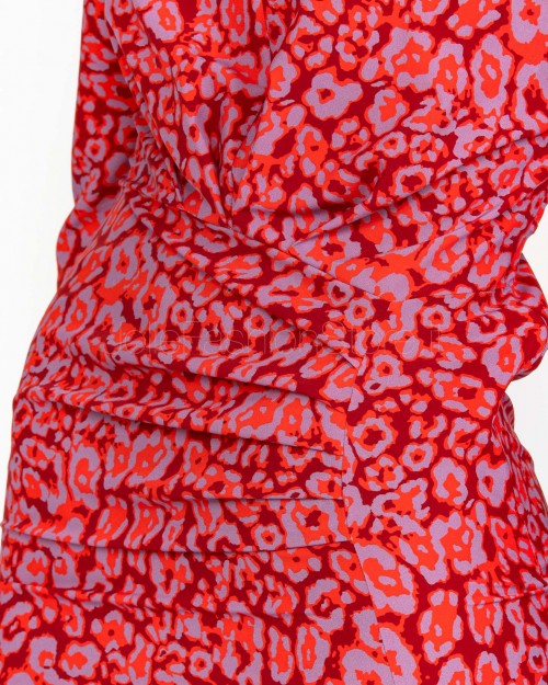 Patrizia Pepe ABITO/DRESS Red & Animalier  8A1476 A033 FF40