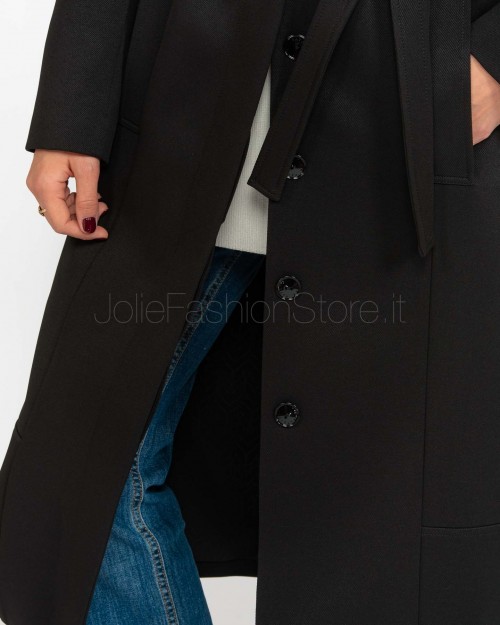 Patrizia Pepe Cappotto Nero  8O0157 A375 K103