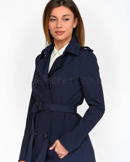 Patrizia Pepe TRENCH Navy  8O0137 A2AW C789