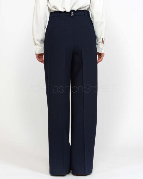 Patrizia Pepe Pantalone con Pinces Navy  8P0669 A533 C789