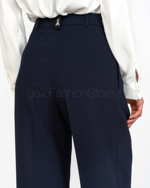 Patrizia Pepe Pantalone con Pinces Navy  8P0669 A533 C789