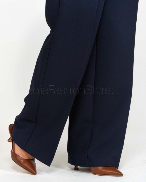 Patrizia Pepe Pantalone con Pinces Navy  8P0669 A533 C789