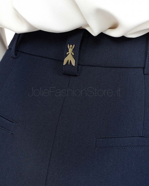 Patrizia Pepe Pantalone con Pinces Navy  8P0669 A533 C789