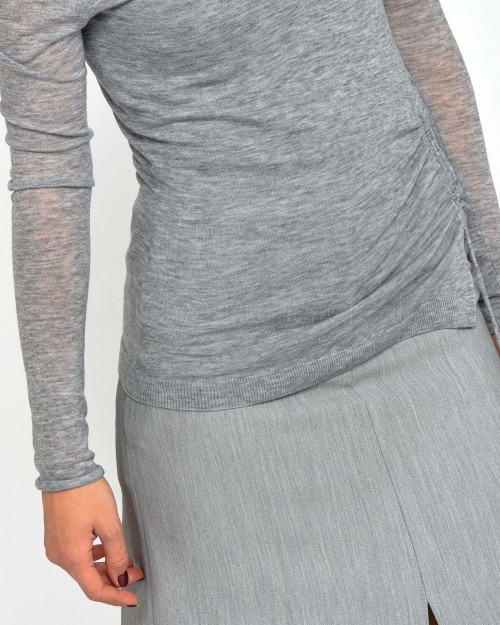 Patrizia Pepe MAGLIA/KNIT Grigio Melange  8K0254 K239 S215