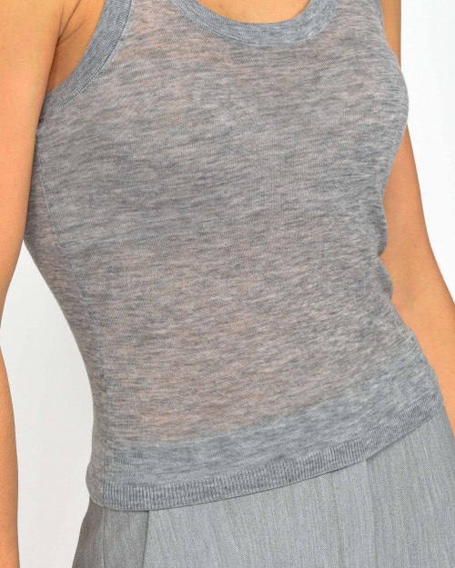 Patrizia Pepe MAGLIA/KNIT Grigio Melange  8K0288 K239 S215