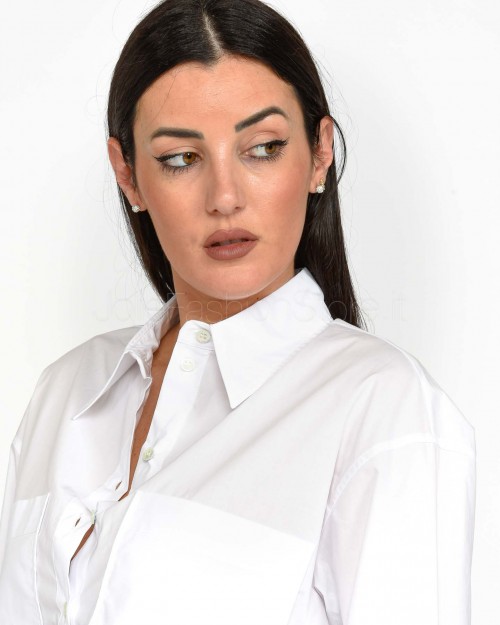 Patrizia Pepe CAMICIA/SHIRT Bianco ottico  8C0737 AH74 W103