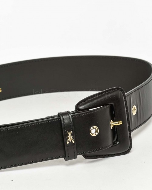 Patrizia Pepe BELT Black/Light Gold  8W0061 L048 K118