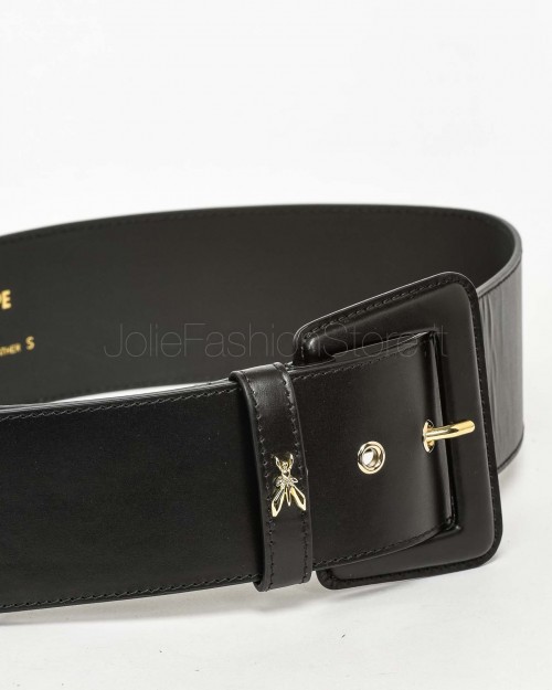 Patrizia Pepe CINTURA/BELT Black/Light Gold  CW8783 L048 K118