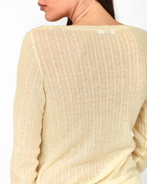 Patrizia Pepe SWEATER/KNIT Light Vanilla  8K0264 K034 W385