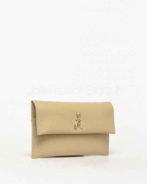 Patrizia Pepe Envelope Shoulder Bag Ocean Sand  CB5460 L011 B732