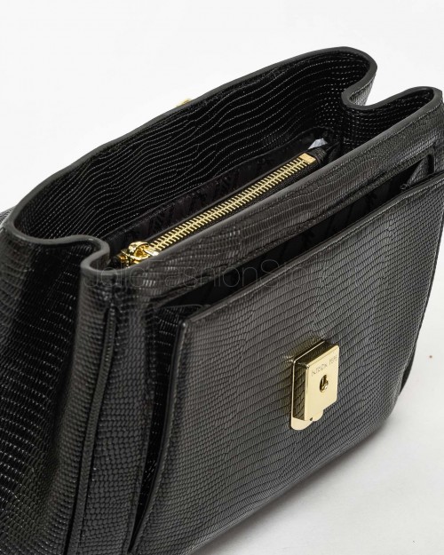 Patrizia Pepe Borsa Stampa Snake Nero  8B0228 L137 K103