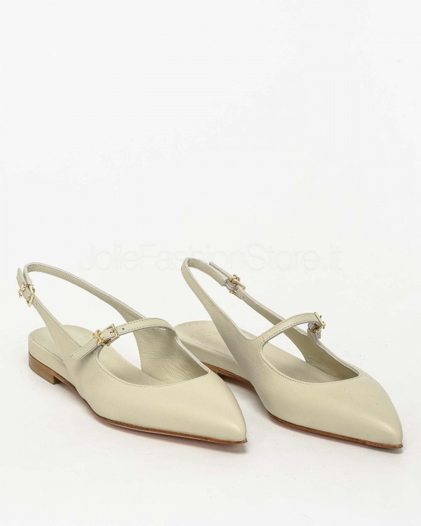 Sergio Levantesi Décolleté Slingback Gesso  FEDE VIRGO SASSO