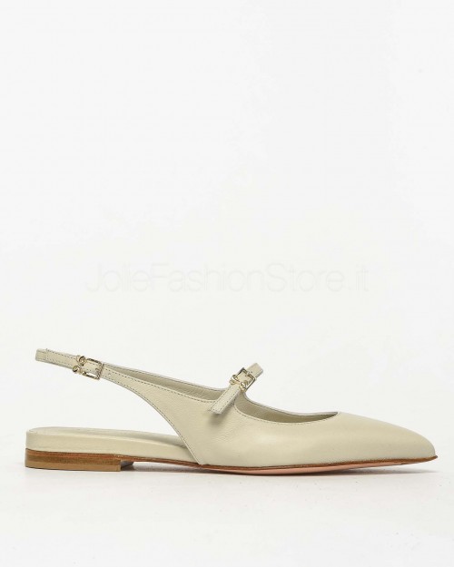 Sergio Levantesi Ballerina Slingback Gesso  FEDE VIRGO SASSO