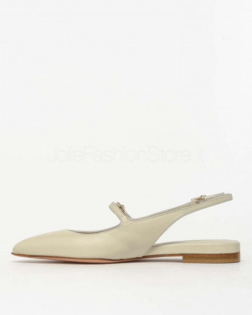 Sergio Levantesi Ballerina Slingback Gesso  FEDE VIRGO SASSO