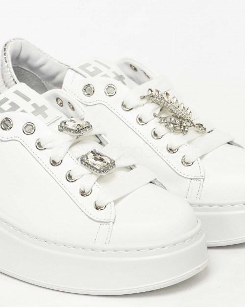 Gio+ Sneakers Argento  PIA 266A