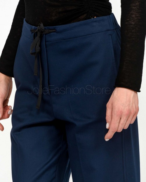 Patrizia Pepe Pantalone con Lacetto Navy  8P0711 A543 C789