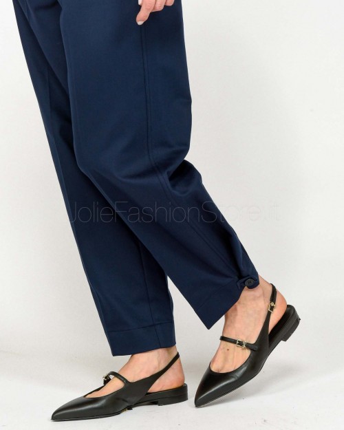 Patrizia Pepe Pantalone con Lacetto Navy  8P0711 A543 C789