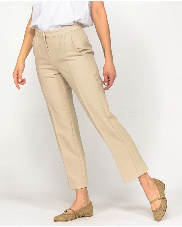 Patrizia Pepe Pantalone a Sigaretta Modern Beige  8P0700 A533 B814