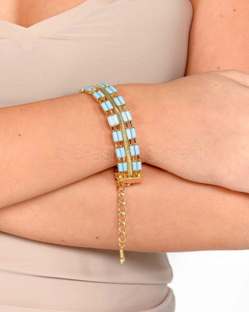 Patrizia Pepe Bracciale Light Blue Turquoise