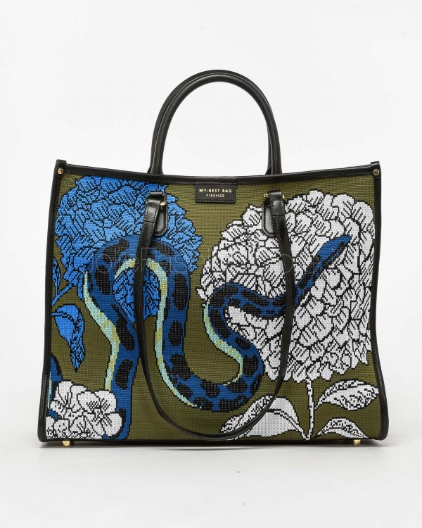 My Best Bag Borsa a Mano Atena Willow Snake  MYB-259105-SS SNAKE