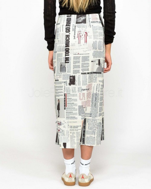 Patrizia Pepe SKIRT Manifesto Print  8G0453 A550 J4F1