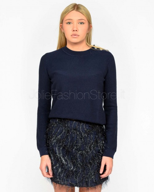 Patrizia Pepe SWEATER/KNIT Navy  8K0276 K249 C789