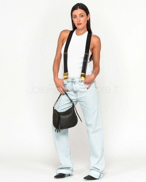 Elisabetta Franchi Pantalone Modello Jeans Light Blue