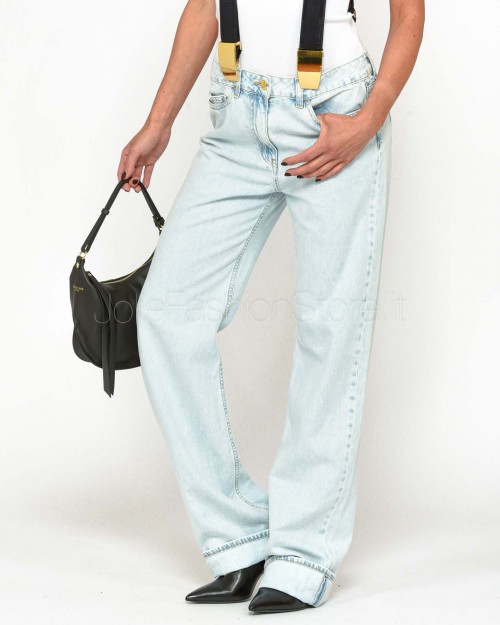 Elisabetta Franchi Pantalone Modello Jeans Light Blue  PJ97I52E2 192