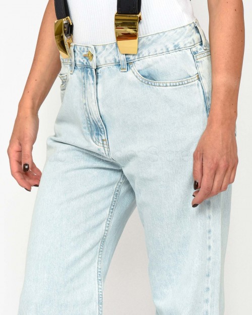 Elisabetta Franchi Pantalone Modello Jeans Light Blue  PJ97I52E2 192