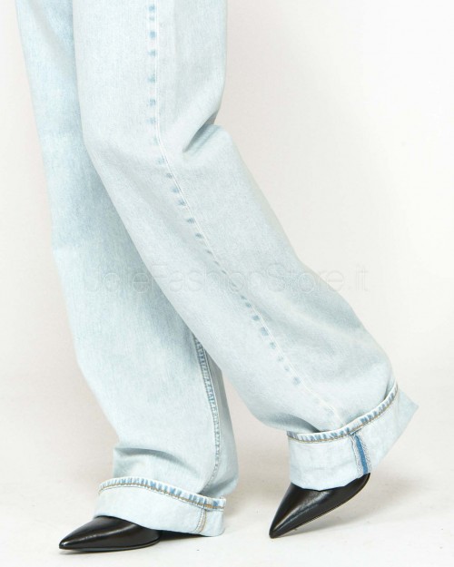 Elisabetta Franchi Pantalone Modello Jeans Light Blue  PJ97I52E2 192