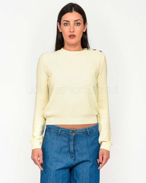 Patrizia Pepe SWEATER/KNIT Light Vanilla  8K0276 K249 W385