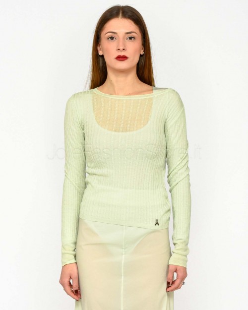 Patrizia Pepe Maglia Super Light Soft Green  8K0264 K034 G596