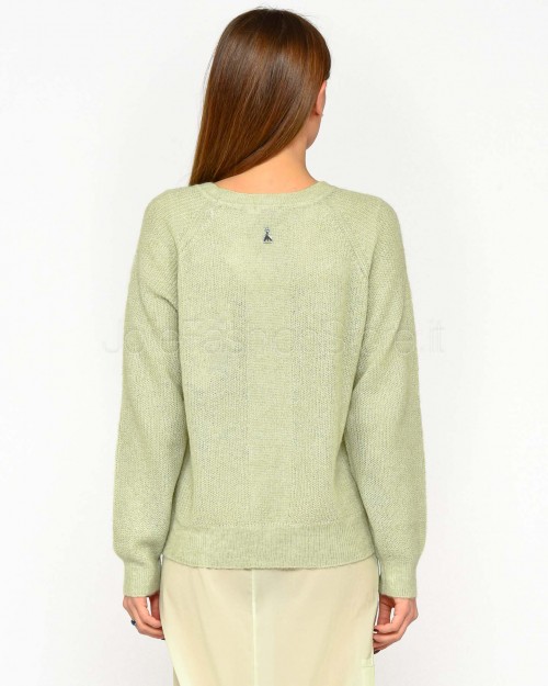 Patrizia Pepe Maglia Morbida Soft Green  8K0283 K248 G603