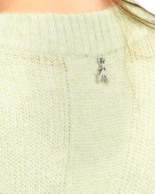 Patrizia Pepe SWEATER/KNIT Soft green melange  8K0284 K248 G603