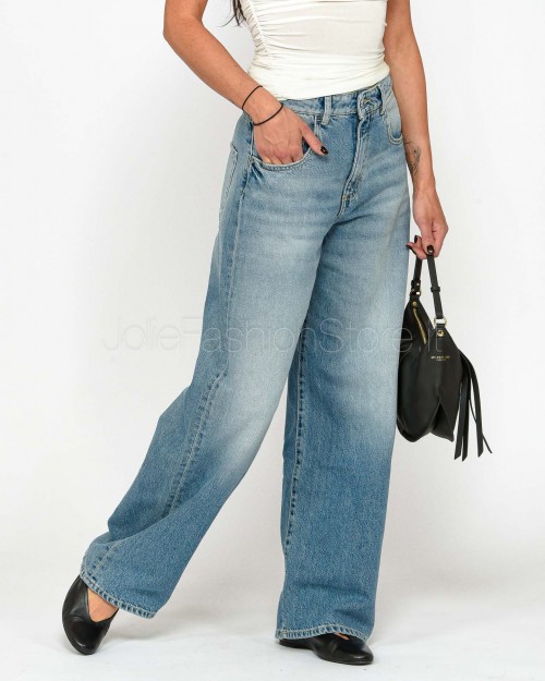 Icon Denim Jeans Model Poppy Vintage Wide Leg