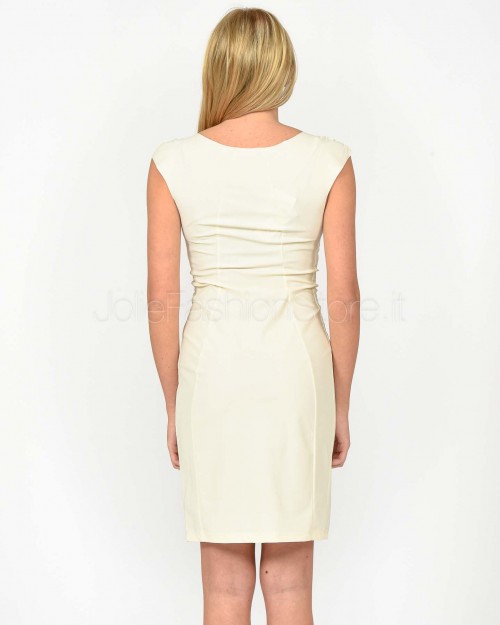 Patrizia Pepe DRESS Ceramic Ivory  CA1703 JZ26 B823