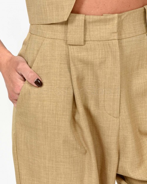 Actualee Pantalone Camel Vita Alta  14113 CAMEL