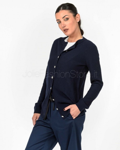 Patrizia Pepe Cardigan Navy  8K0290 K249 C789