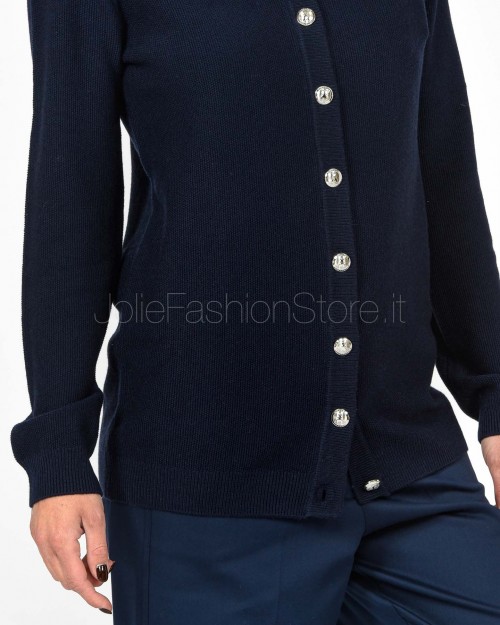 Patrizia Pepe Cardigan Navy  8K0290 K249 C789